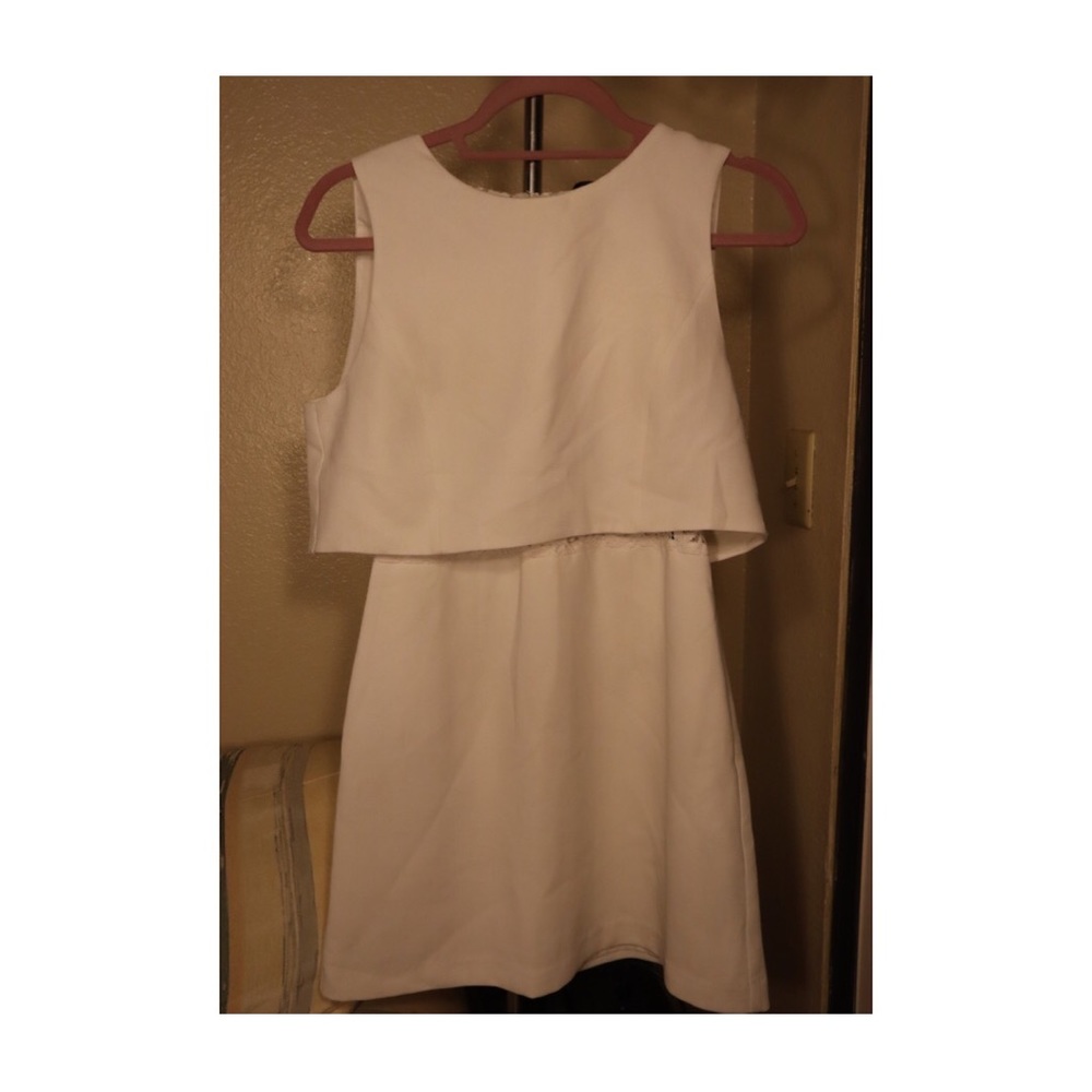 Forever 21 white mini dress